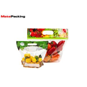 Environment Friendly Clear Plastic Pouches Plastic Packaging Bag For Food