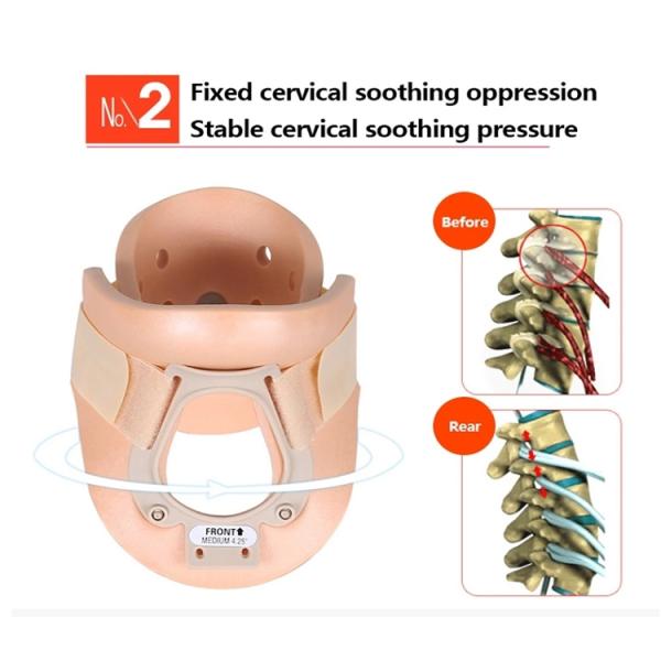 Heated Back Brace Orthopedic Rehabilitation Products Hard Cervical Collar For Neck Pain