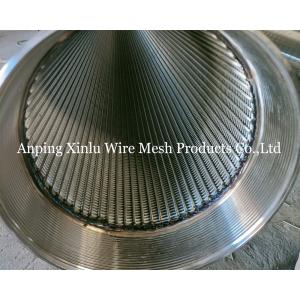 China High Temperature Stainless Steel304 Profile Wire Screen Pipe with External Circumferential Inverted Wire and Axial Inter on sale