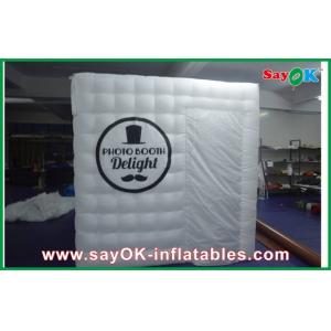 Advertising Booth Displays Cube Portable Mobile Inflatable Photo Booth LED With