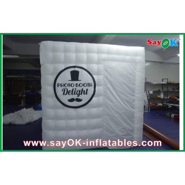 Advertising Booth Displays Cube Portable Mobile Inflatable Photo Booth LED With