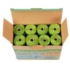 degradable pet waste poop bags dog cat clean up refill garbage bag, Capsule