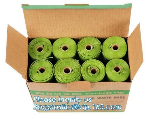 degradable pet waste poop bags dog cat clean up refill garbage bag, Capsule