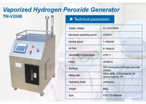 Cheap Biology Lab Disinfection Vaporized Hydrogen Peroxide Generator for sale
