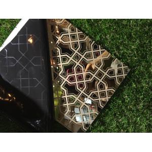 High Quality SUS304 1219*2438mm Stainless Steel Color Sheet For Decorative Wall