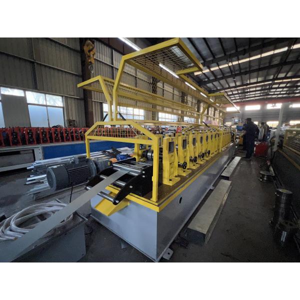 Quality 50-120m/min C U Stud Track Roll Forming Machine with Servo Following Cutting & Punching wholesale