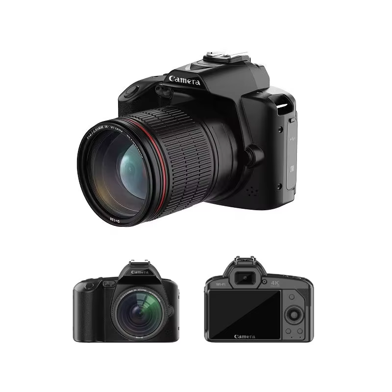 4k Digital Camera Dual Video Vlog Wifi CCD Camera 64MP 16x Zoom 3.0'' Touch