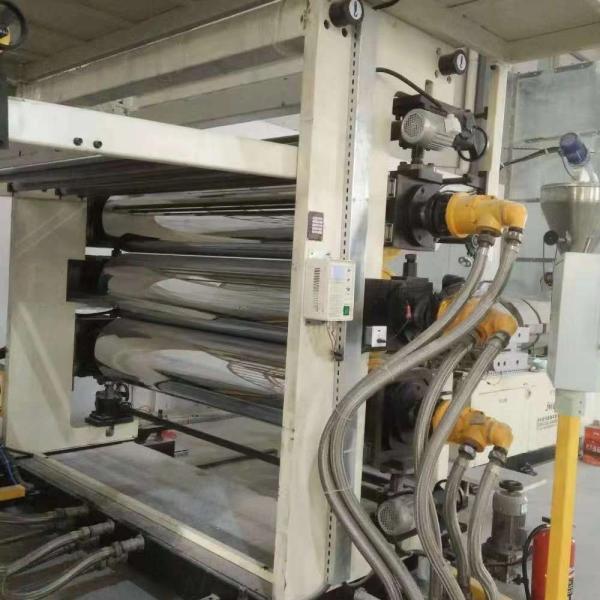 Full Intermeshing Engagement System PVC Marble Sheet Production Line for One