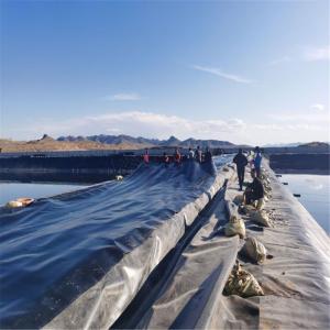 Textured Pond Liner from Pre-Applied Geomembrane for Irrigation Canals and