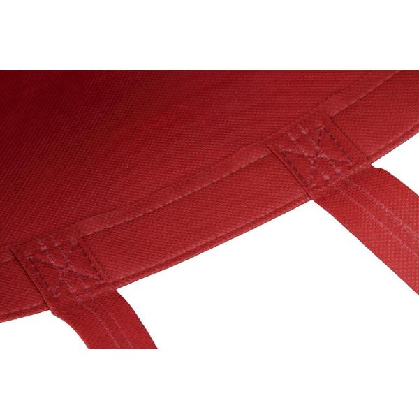 Custom best quality silk screen printing non woven grocery shopping bag with free sample