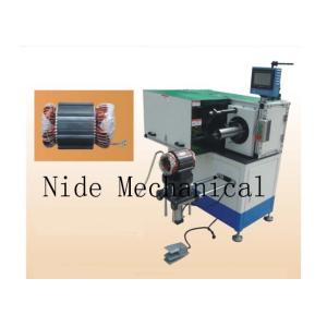 Industrial Automatic Stator Winding Lacing Machine PLC Programming Horizontal