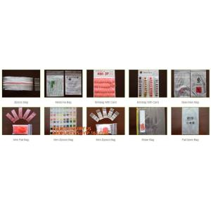 Mini Zip lockkk zipper bag Reclosable Apple Bags colorful mini bag, mini apple