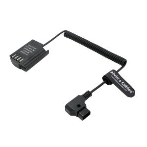 Alvin’s Cables DMW-DCC17 DMW-BLK22 Dummy Battery to D-tap Power Adapter Coiled