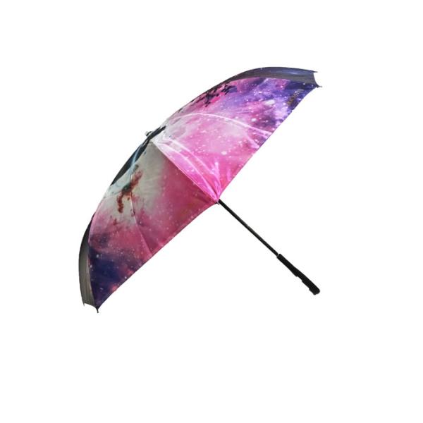 Upside Down Cars C Handle Reverse Inverted Umbrella Double Layer Windproof