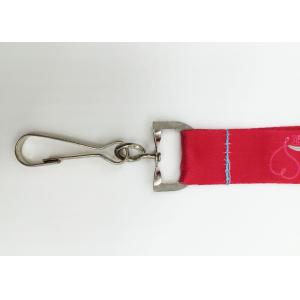 Customized Background Dye Sublimation Lanyards , Cell Phone Holder Lanyard