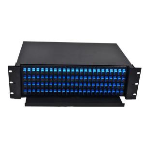Buy cheap 3u 3ru 19" ODF 96 Fiber Optic Rack Mounted Enclosure Drawer Type Patch Panel from wholesalers