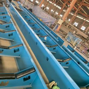 Track Mounted Ship Loader Conveyor for Bulk Cargo Port Loading Applications