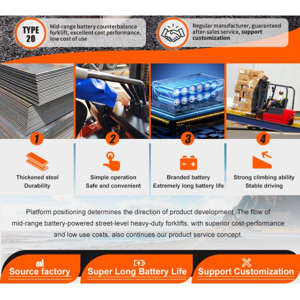 Factory Sale New Electric Forklift 3ton 2ton Telescopic Forklift Off-road Forklift