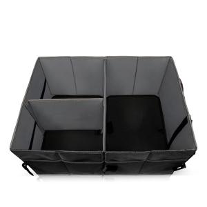 Durable Non Slip Trunk Organizer , Foldable Vehicle Trunk Storage Box