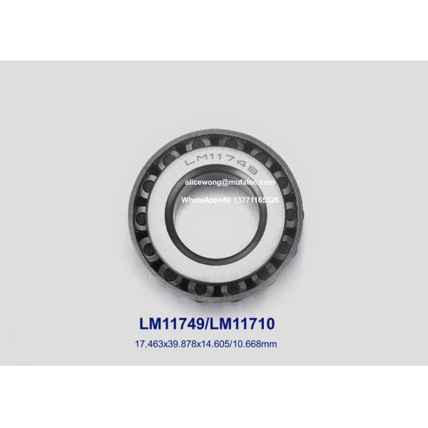 LM11749/LM11710 LM11749/10 automotive bearings inch taper roller bearings 17.463*39.878*14.605/10.668mm