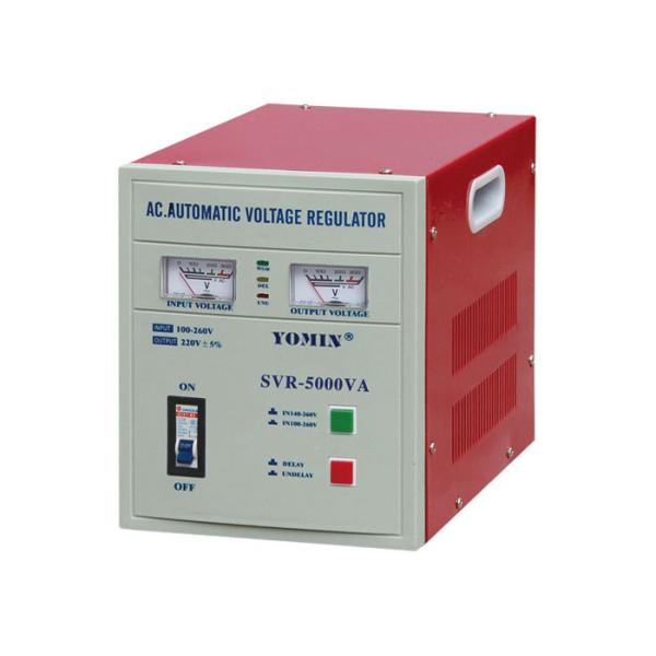 Servo Motor Home Electrical Stabilizer , Voltage Stabilizer SVR 5000VA / AC