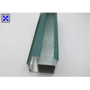 Green Coated Wardrobe Aluminium Profile T5 State Excellent Machinability