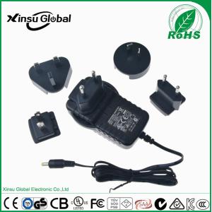 UK AU US EU plugs Interchangeable plugs power adapter 12 Volt 2 Amp