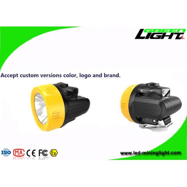 Rechargeable Mining Cap Lights Charging Indication Switch Small Size Dc Power