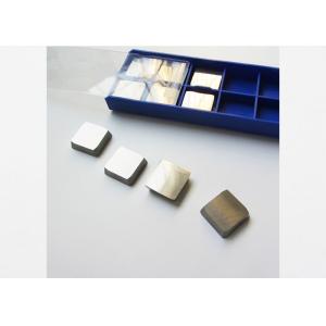 Cheap SPKN1203 Of P30 Cemented CNC Carbide Inserts / Uncoating Milling Carbide Inserts for sale