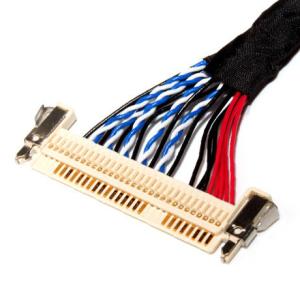 China 1.0mm Pitch LVDS Wire Assembly  Df19 JAE FI-X 30 EDP Transmission on sale