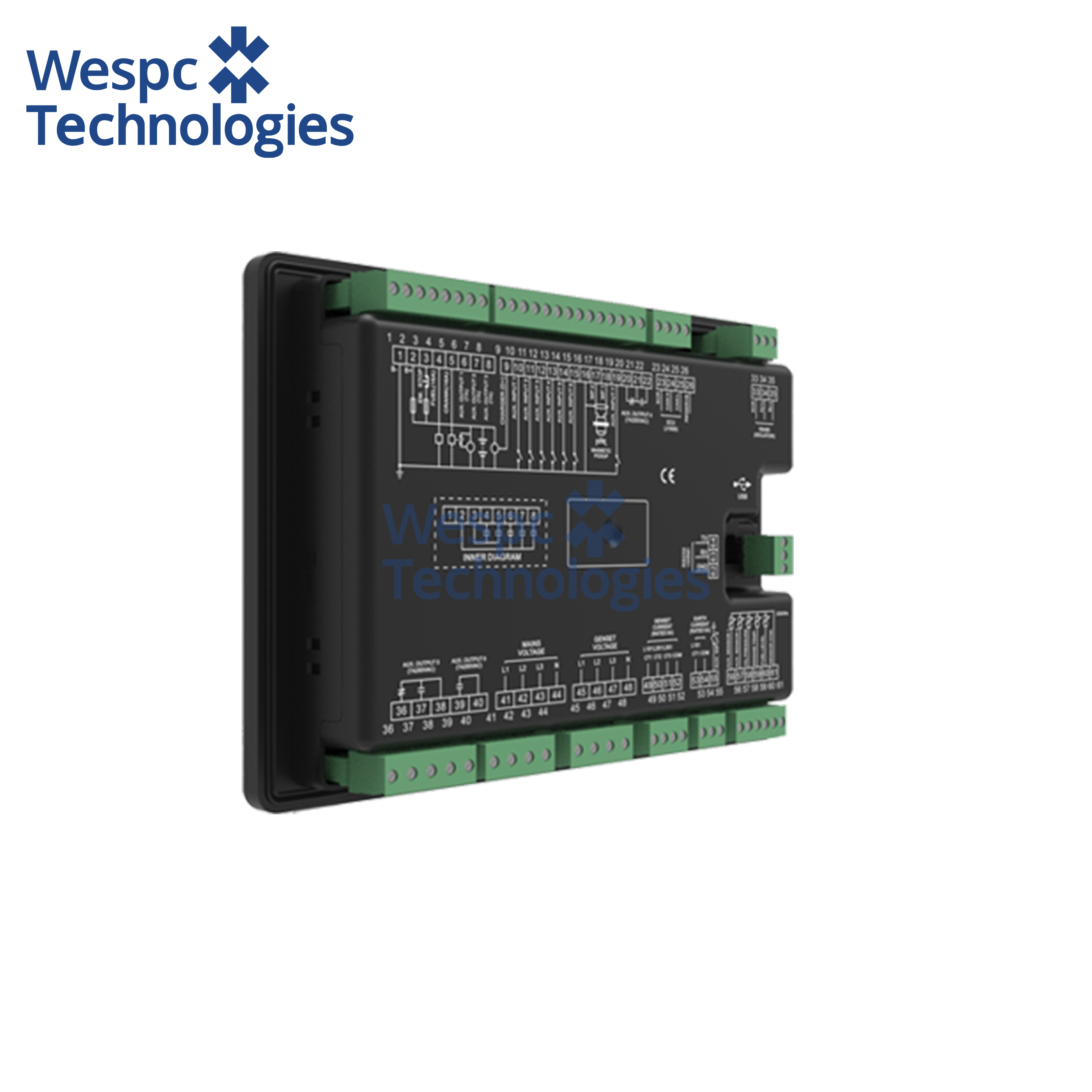 WESPC Original SmartGen HGM9320 CAN AMF Generator Controller with CAN Bus