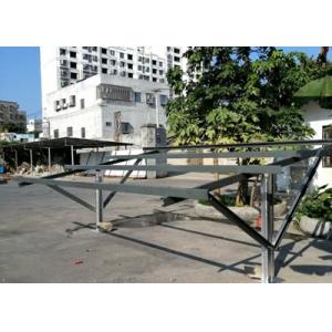 Hot Dip Galvanized Q235 Steel Ground Mount Solar System