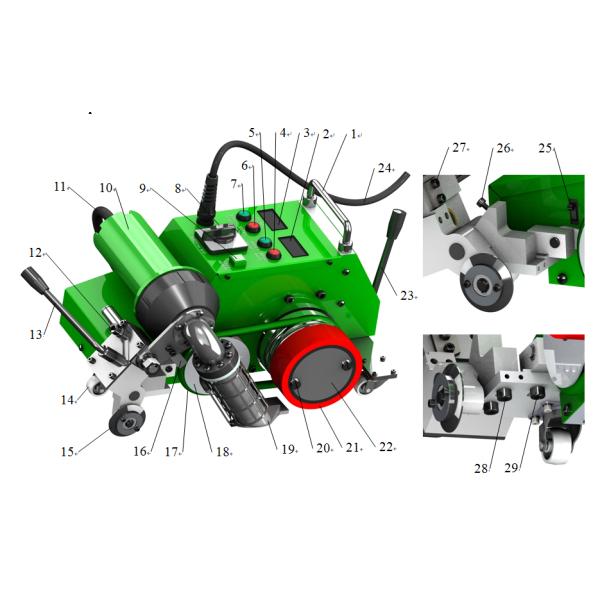 Portable Pvc Welding Machine