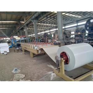 13 Tons Sandwich Panel Machine / Rock Wool Sandwich Panel Production Line