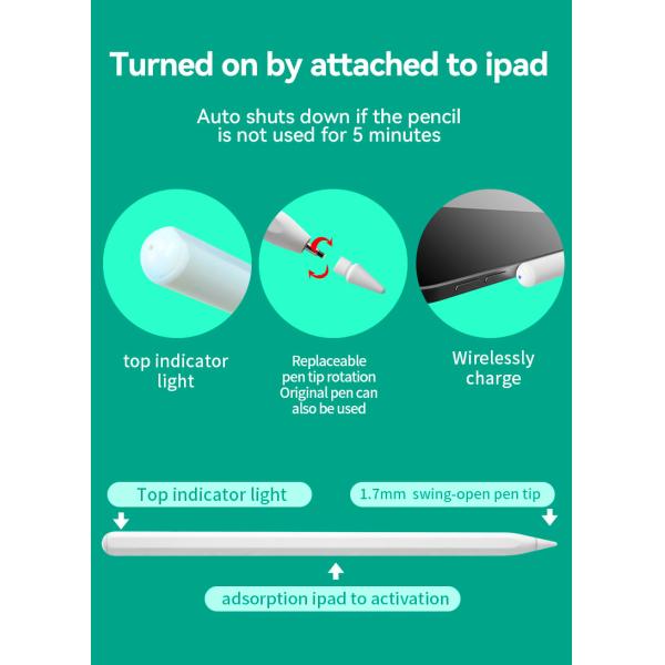 Waterproof Aluminum Writing Pen No Battery Required