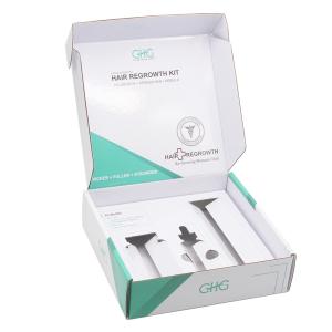 Custom Shampoo Box Packaging Dropper Bottle Shipping Boxes With Insert