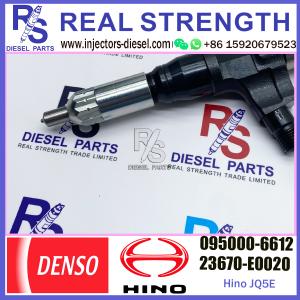 Common Rail Fuel Injector 095000-6613 095000-6612 23670-E0020 For HINO J05E
