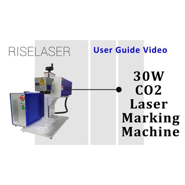 RF Metal Co2 Laser Tube 30W For Laser Marking Engraving Machine