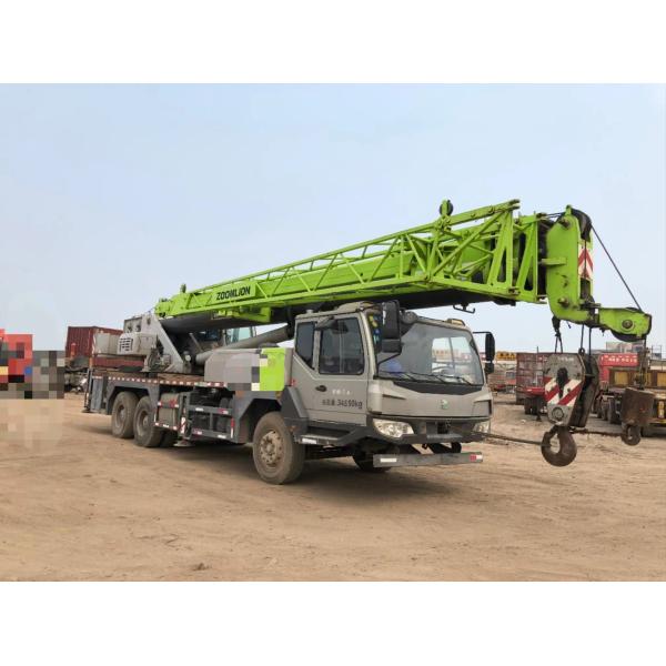 Quality 2017 Zoomlion 35ton Used Truck Crane Mobile Crane QY50V Maximum Lifting Height 40m wholesale