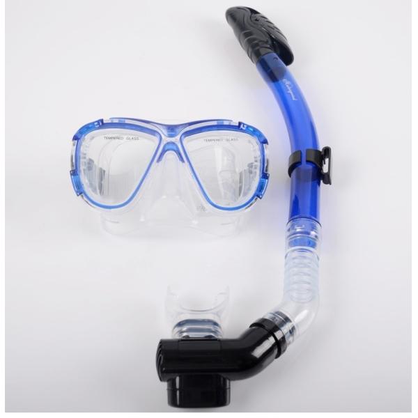 Diving equipment silicone diving mask set of underwater ventilation pipeDiving