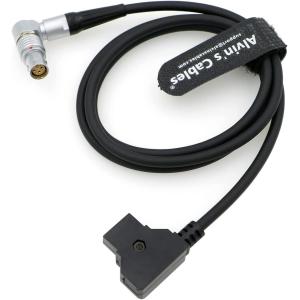 Alvin's Cables RED DSMC2 D-Tap To 1B 6 Pin Female Rotatable Right Angle Power Cable For RED Scarlet| Epic| Helium| Weapo