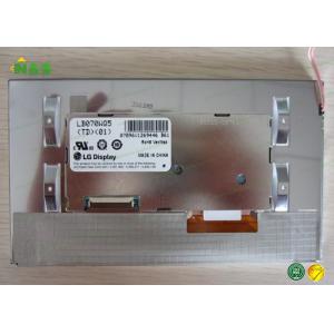 LB070WQ5- TD01 LG LCD Panel , Automotive 7 lcd screen Normally White