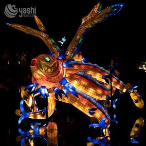 Handmade Bee Shaped Animal Lantern 200CM with LED Light