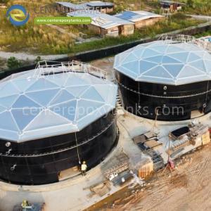 Aluminum Dome Roof for Municipal Wastewater Treatment Tanks: Minimizes odor and prevents storm water overflow