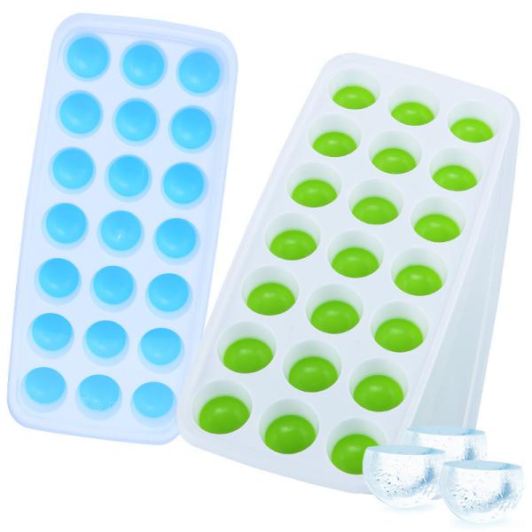 Quality 92g 95g Food Grade Reusable Silicone Ice Cube Molds wholesale