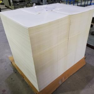 White Silicon Paper ISO 1080mm Blank Sheet Labels