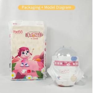 Fast Absorption with Dry Surface disposable baby diaper