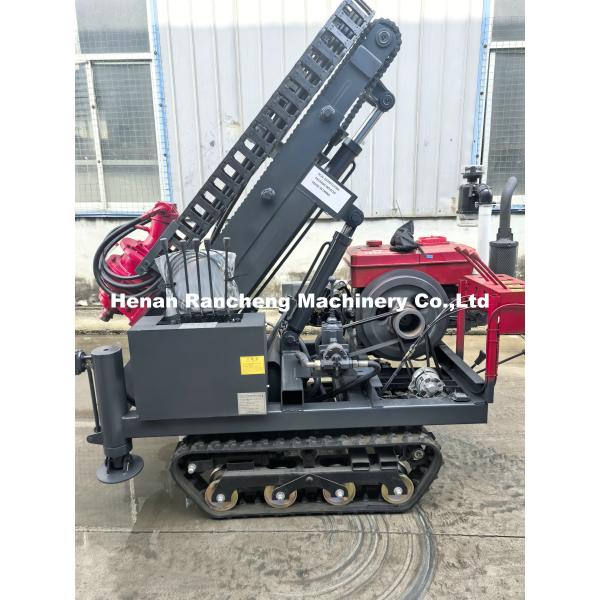 Quality 30m Depth Small Crawler Pneumatic Pile Driver Auger Pipe Drilling Machine DTH Drilling Rig wholesale