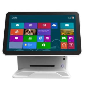 Win/Android 15/15.6" Capacitive Touch Screen POS System with LED8/VFD220 and