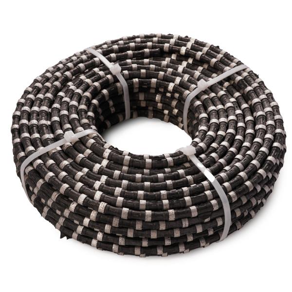 Long Lifespan Stone Cutting Line Tools Diamond Rubber Wire Saw for Sandstone